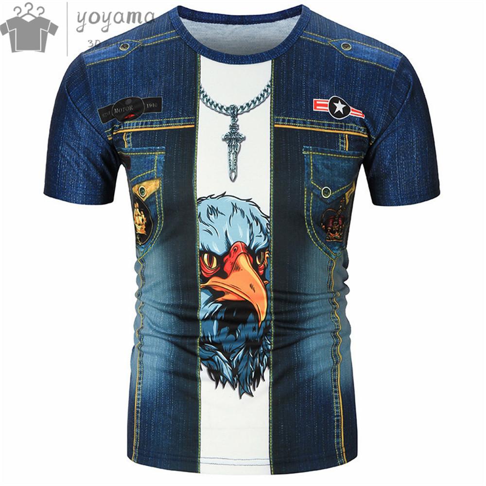Summer Men's 3d Printed Horror Skeleton Men T-Shirt Stylish Casual Fun Alternative Short Sleeve O Neck Quick Dry Shirt