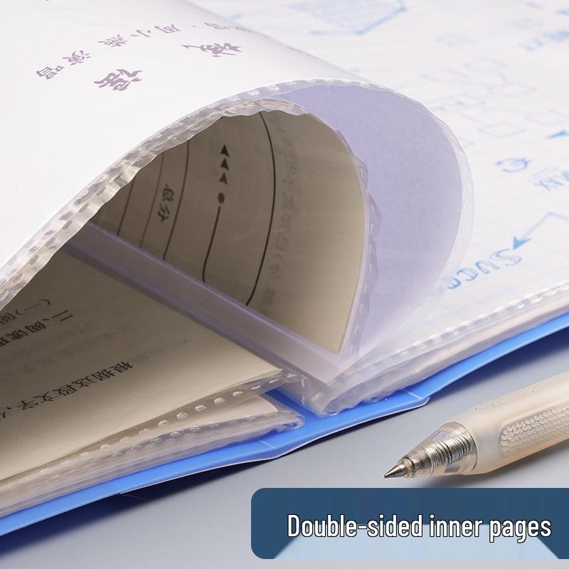 A4 Multi-Layer Transparent Document Folder for Office & Certificate Storage