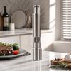 Stainless Finger Grinder Bottle for Kitchen and Dining Table