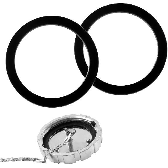 Fuel Gas Tank Cap Gaskets fit for Kenworth T400 T440 T450 T470 T600 T660 T680 T2000 W900, Fuel Gas Oil Tank Cover Seal O Ring Gaskets Preventing Fuel