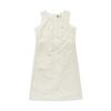 Kodak Round Sleeveless Dress Ivory