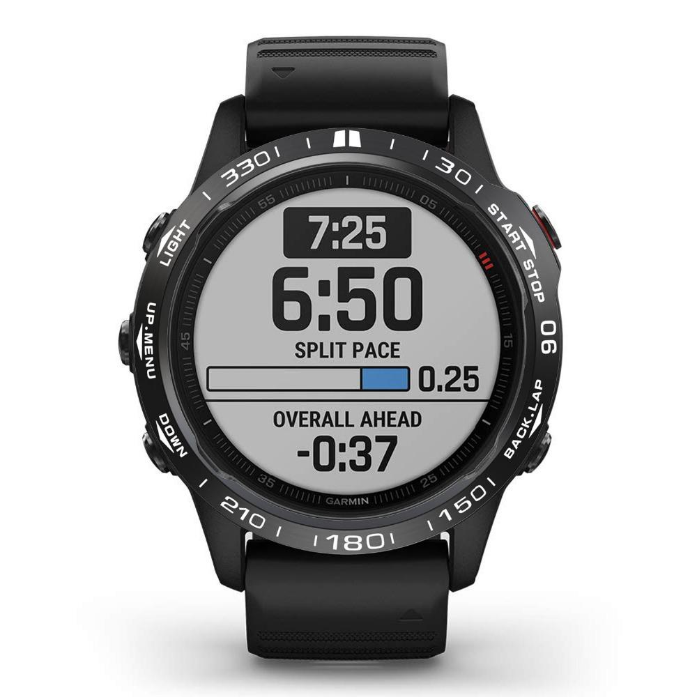 Stainless Steel Smartwatch Cover For Garmin Fenix 6x Pro 6 Sapphire 5 5 Plus Bezel Ring Adhesive Anti Scratch Protective Metal
