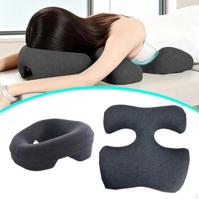 Breast Pillow and Face Down Set Support Breathable Versatile Home Head Chest Cushion