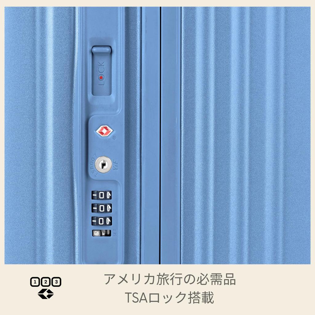 American Tourister Location LOCKATION Spinner 55/20 Carry-on Suitcase, Frame Type, Small, 32L, 55cm, 3.1kg, Ice Blue