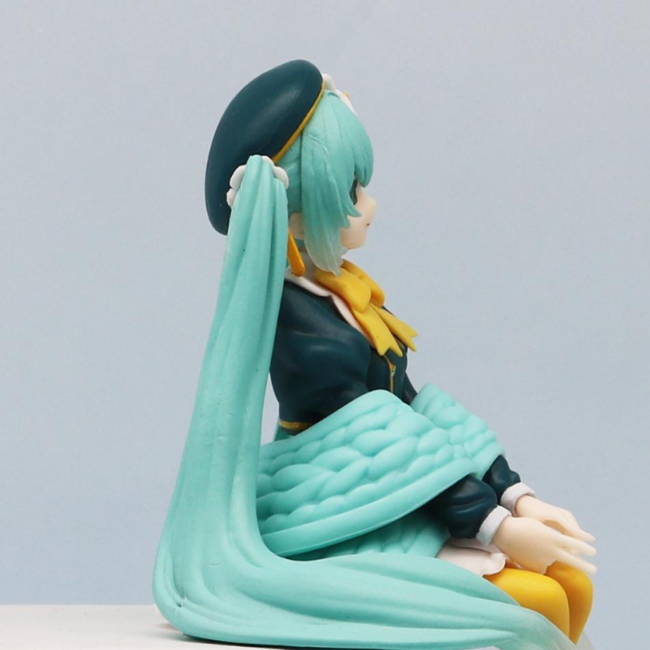 New Anime Hatsune Miku Action Figure Miku Kawaii Collection Model Pink Sakura Kawaiii Doll Collectible Model Toys Cake Decor