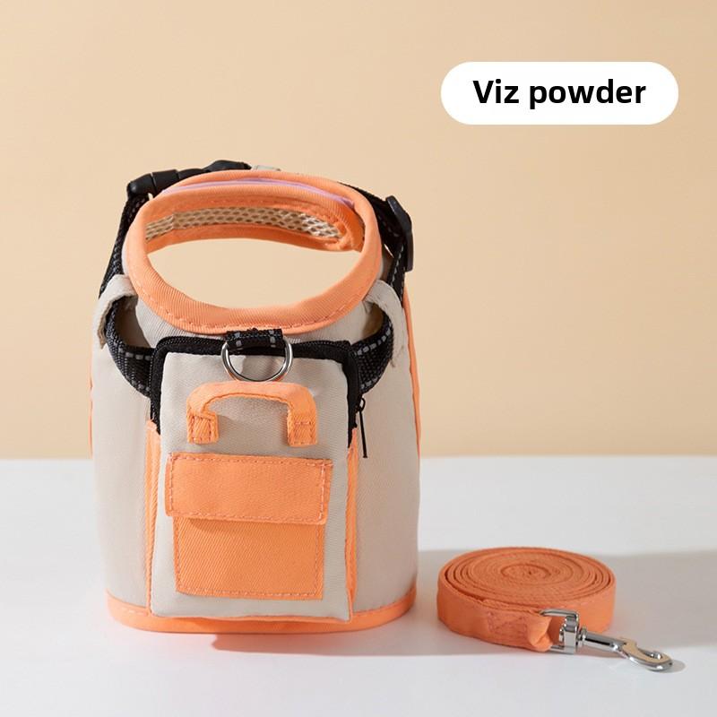 

Весна и лето поводок для выгула собак маленький рюкзак поводок на все времена универсальный поводок для выгула собак поводок для кошек M