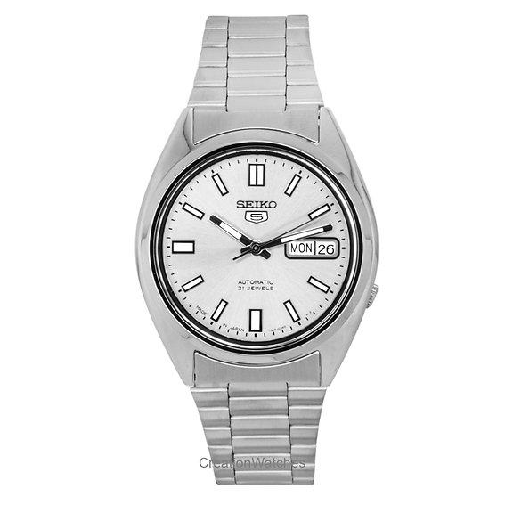 

Refurbished Seiko 5 Automatic Japan Made SNXS73 SNXS73J1 SNXS73J Men s Watch серебряный