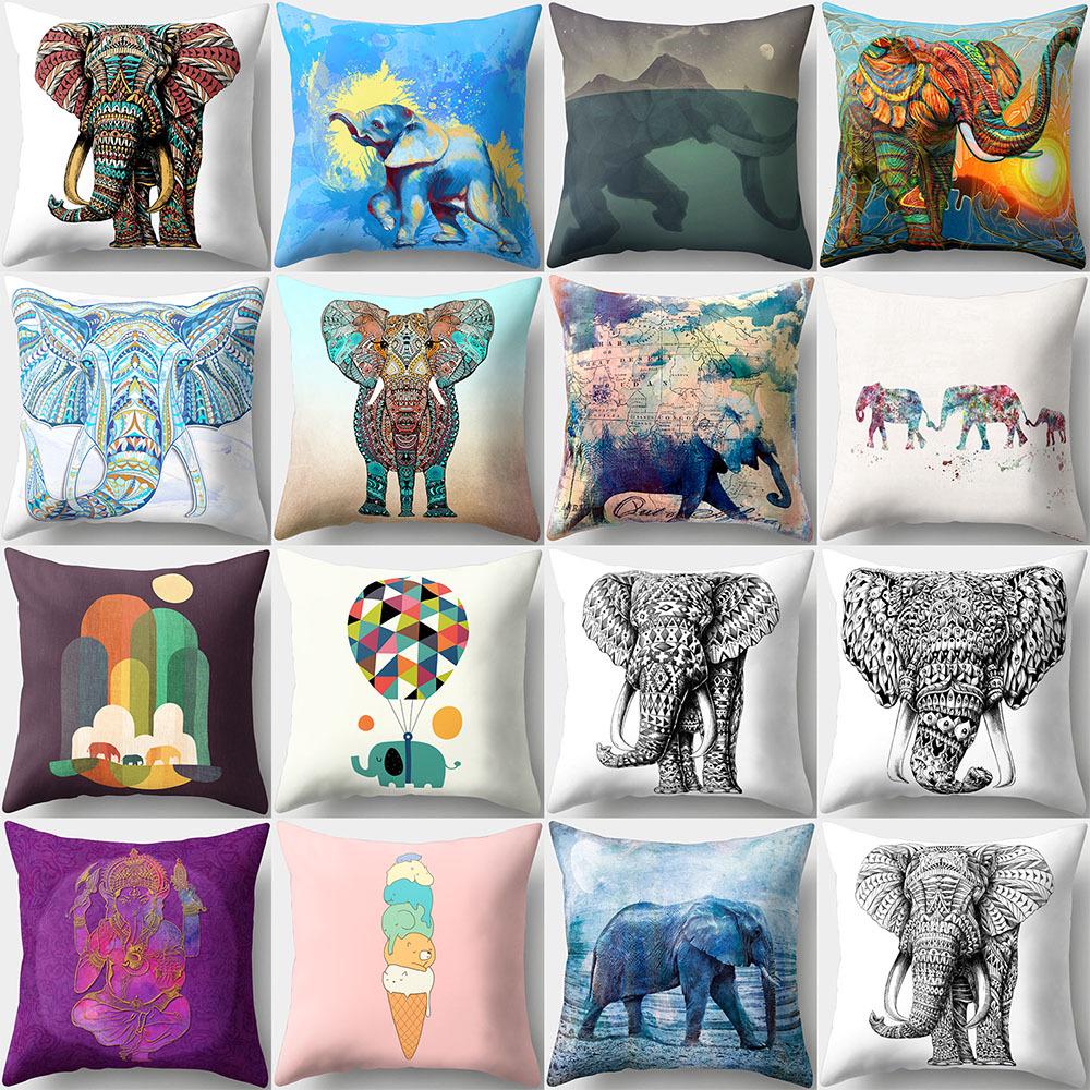 Car Cushion Pillow Case Yiwu Pillow Sofa Pillow Case Creative Home Polyester