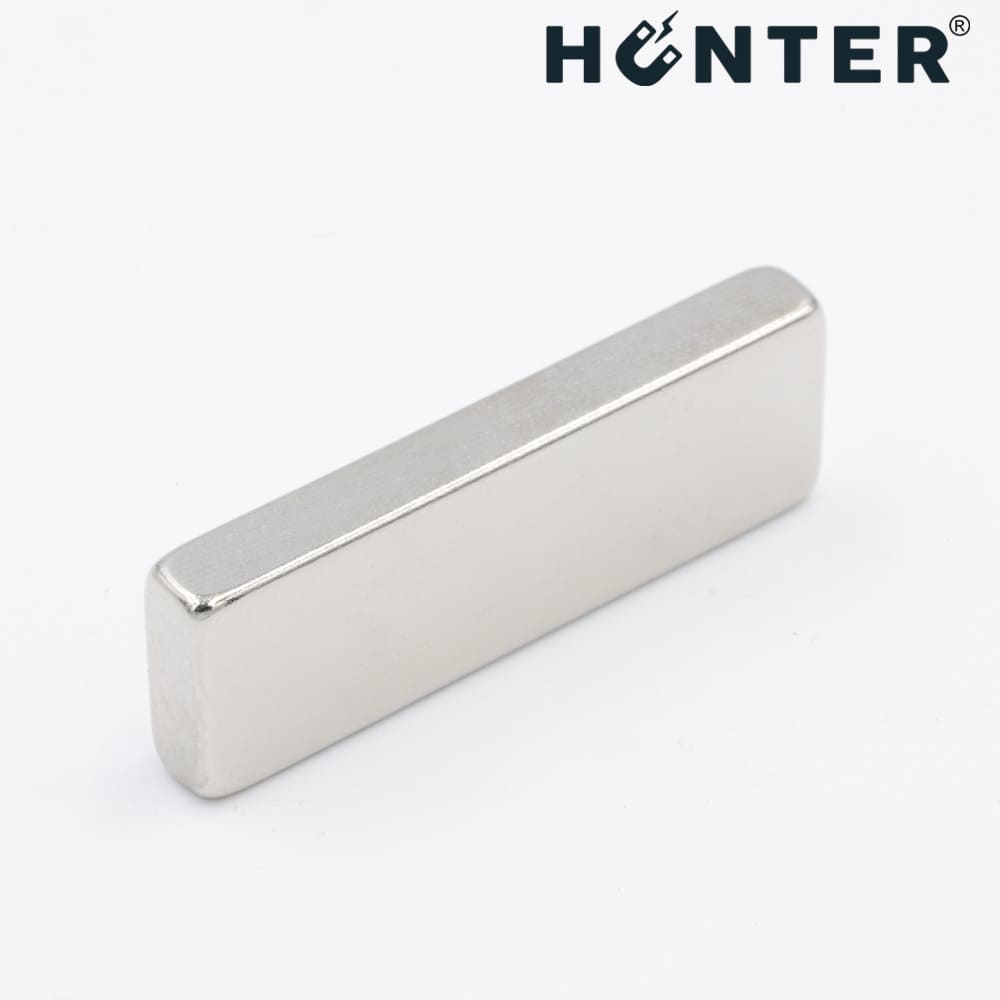 Magnes Neodymowy Płytkowy 30X10X4Mm, Sztabkowy, Prostokątny, Hunter