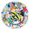 Ocean-Themed Cartoon Creature Stickers - 50 Sheets for Suitcase, Notebook, Planner, and Car Decoration