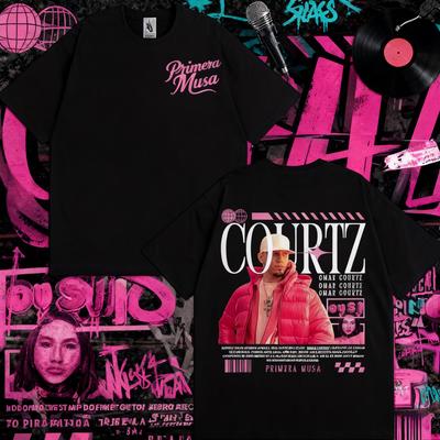 2025 Summer Rapper Omar Courtz Primera Musa Tour Tshirt Male Hiphop Retro Tshirt Casual Highquality Cotton Tshirt Top