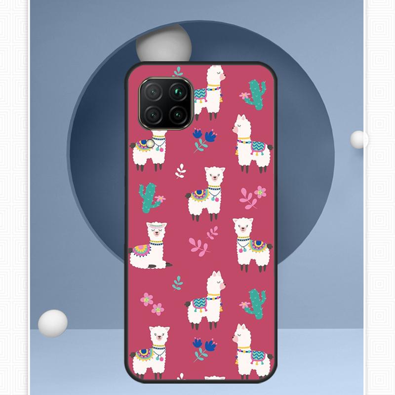 

Lama Llama Alpacas For Huawei Nova Y72 Y90 Y61 Y91 Y60 Y70 12s 12i 11i 8i 9 10 SE P20 P40 Lite P60 P30 Pro Case Huawei Nova 9