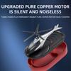 Solar Car Air Freshener Helicopter Airplane Aroma Diffuser Cologne Ocean Blue Wind Chime Fragrance Auto Interior Decoration