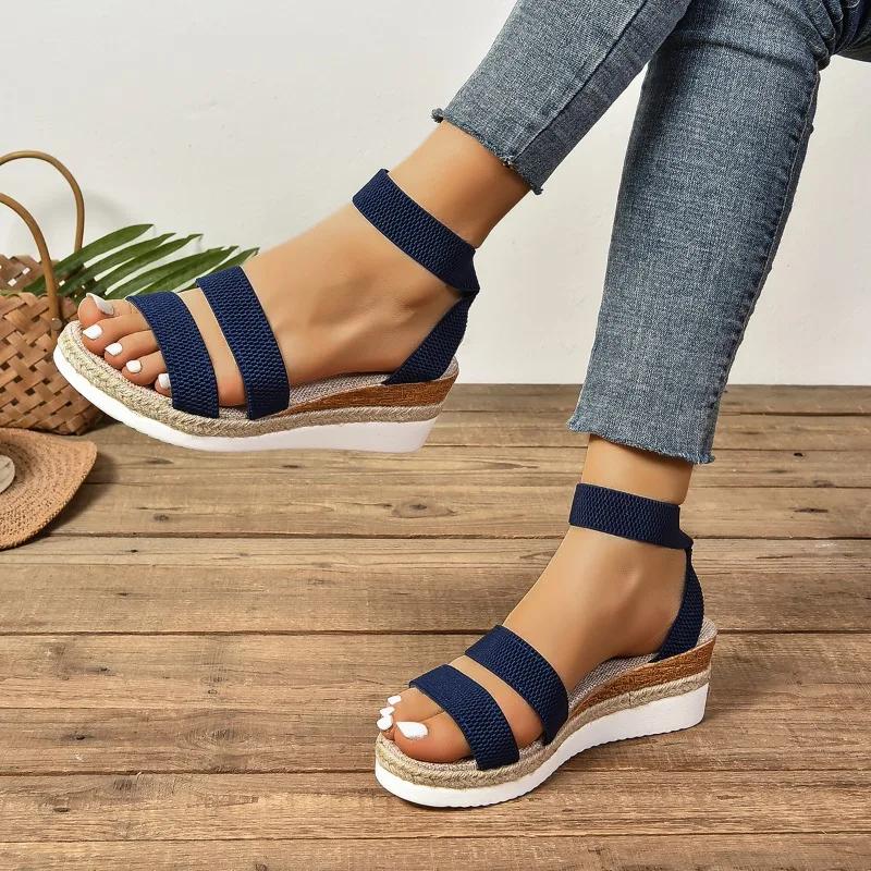 Fashion Summer Classic Sandals 2025 New Comfortable Non-slip Women's Shoes Fashionable and Casual Large-size Sandals