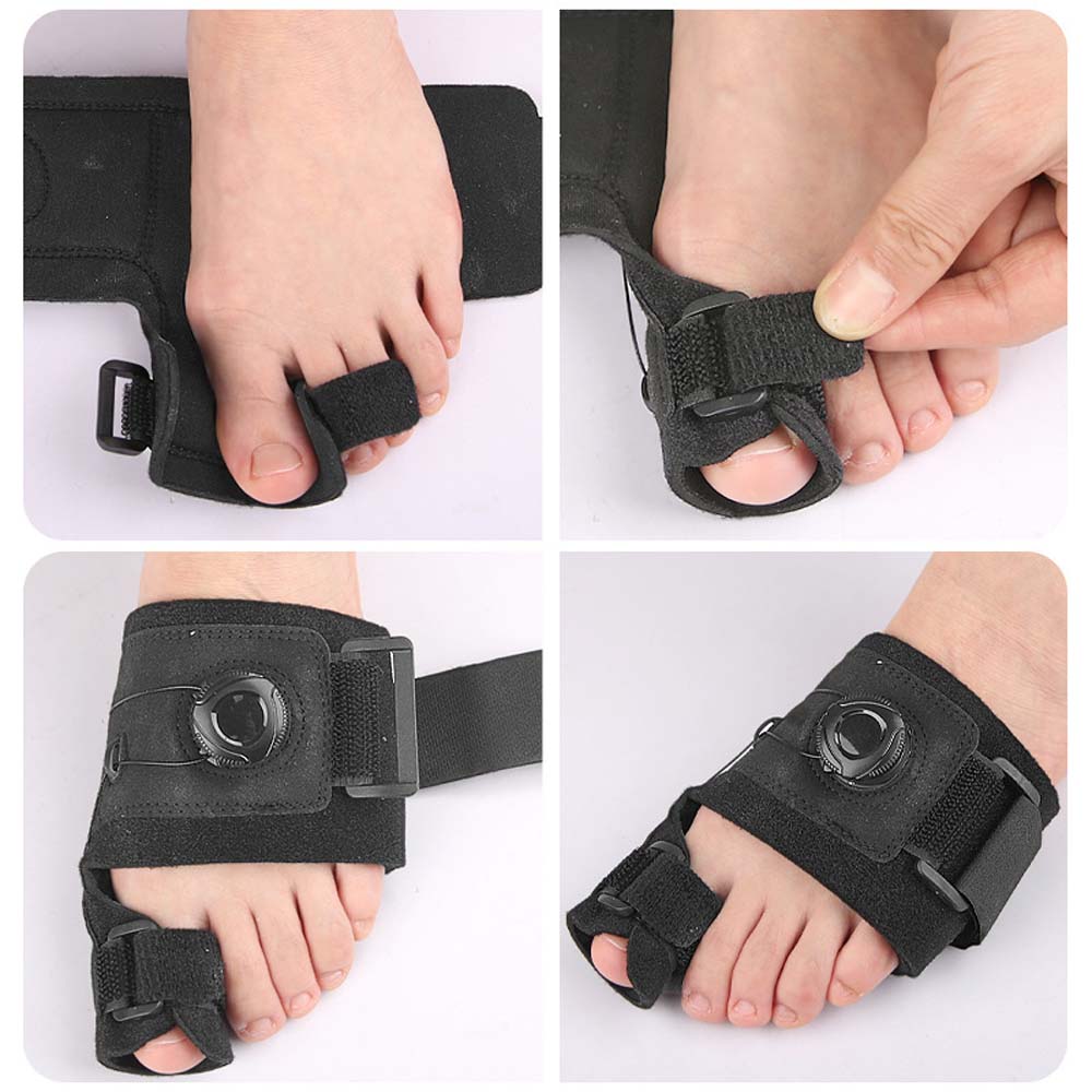Rotatable Bunion Valgus Corrector Adjustable Bunion Splint Valgus Big Toe Straightener  Unisex