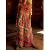 2026 Women's Vintage Summer Cotton and Linen Button Pocket Comfortable Sleeveless Casual One-piece Wide Leg Jumpsuit