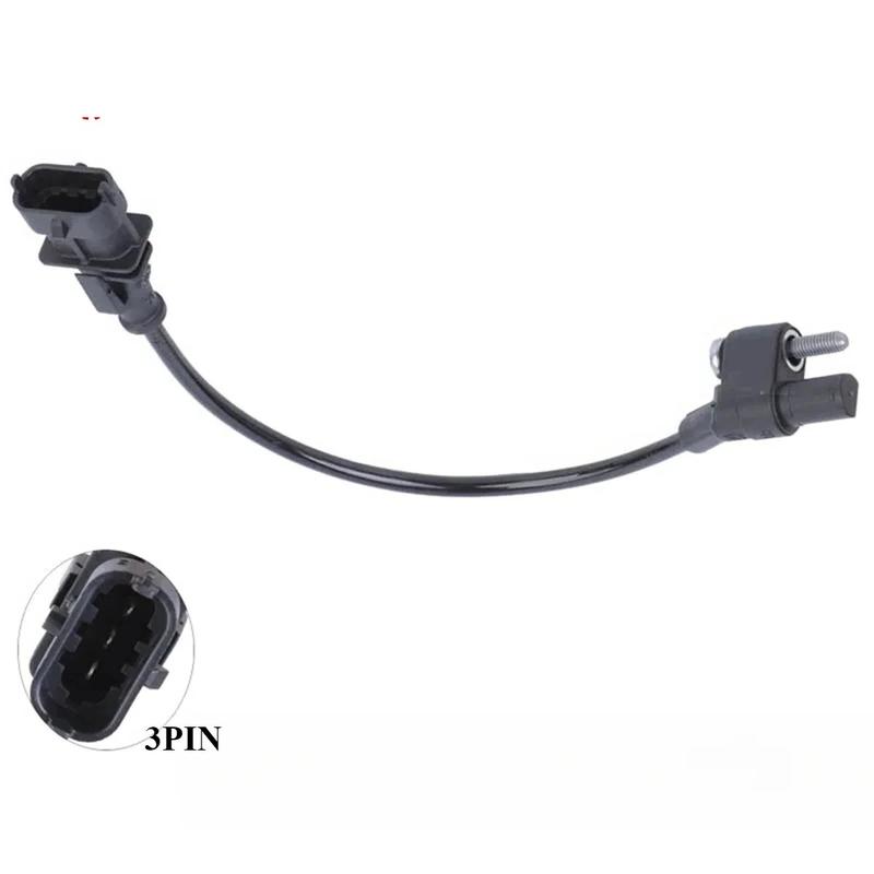 68029496AA 3pins New Crankshaft Position Sensor For 2007 - 2016 Jeep Wrangler JK 2.8CRD 45962077 45962077F