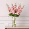 72cm Delphinium Stem Lifelike Simulation Flower Artificial Delphinium Flower  Christmas Decoration