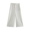 Women Fashion Two Piece Set Pink Tank Tops & Straight Leg Pants Vintage V-Neck Single Breasted Female Chic Pants Suit