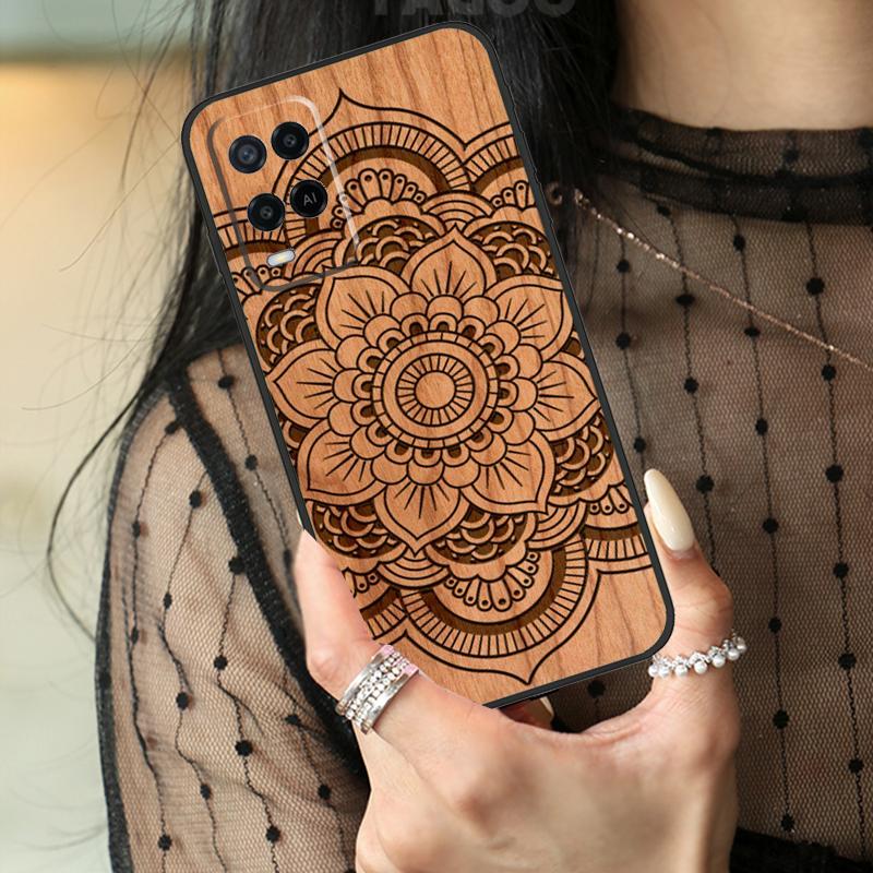 Buddha Jesus Guadalupe Holz Hülle Für Oppo A78 A98 A18 A38 A58 A60 A80 A40 A96 A76 A16 A94 A74 A54 A15 A17 A57 A77 A5 Pro