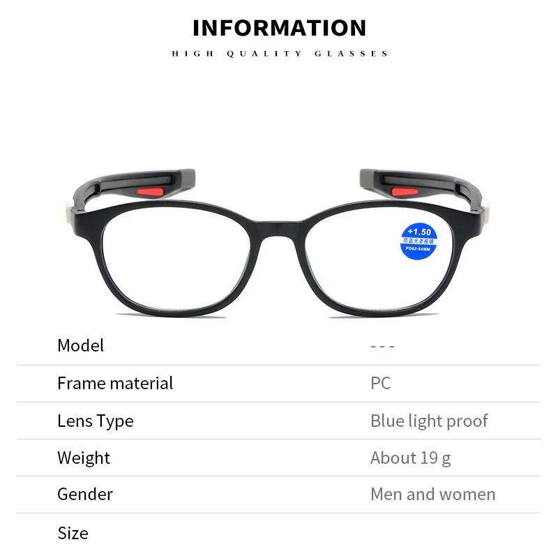 Diopter Magnifying Eyewear Ladies Men Magnetic Hanging Neck Presbyopic Glasses Vision Care Magnet Reading Eyeglasses