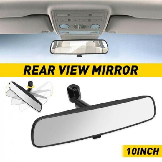 

Quality 10 Black Rear View Interior Mirror Replacement Day Night For Universal