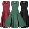 Medieval Linen Style Dress For Costume Events And Halloween Party Dress Up