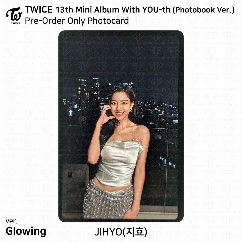 Twice 13th Mini Album With YOU-th Youth Photocard Poster Film Sticker Jihyo KPOP K-POP