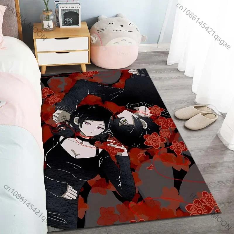 Anime Character Carpet Mat Rug Home Decoration Gothic Style The Coffin of Andy and Leyley Non-Slip Floor Mat Rugs for Bedroom