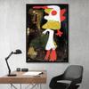 Joan Miro Surrealismus Umělecké Plakáty a Reprodukce Obrazy na plátně Obrazy na zeď Moderní Abstraktní Dekorativní Home Decor Bez rámu