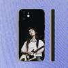 C-Clairo Charm Singer Für iPhone 17,16,15,14,13,12,11,X,XR,Air,Pro,Max,Plus Weiche Hülle Schwarze Handyhülle