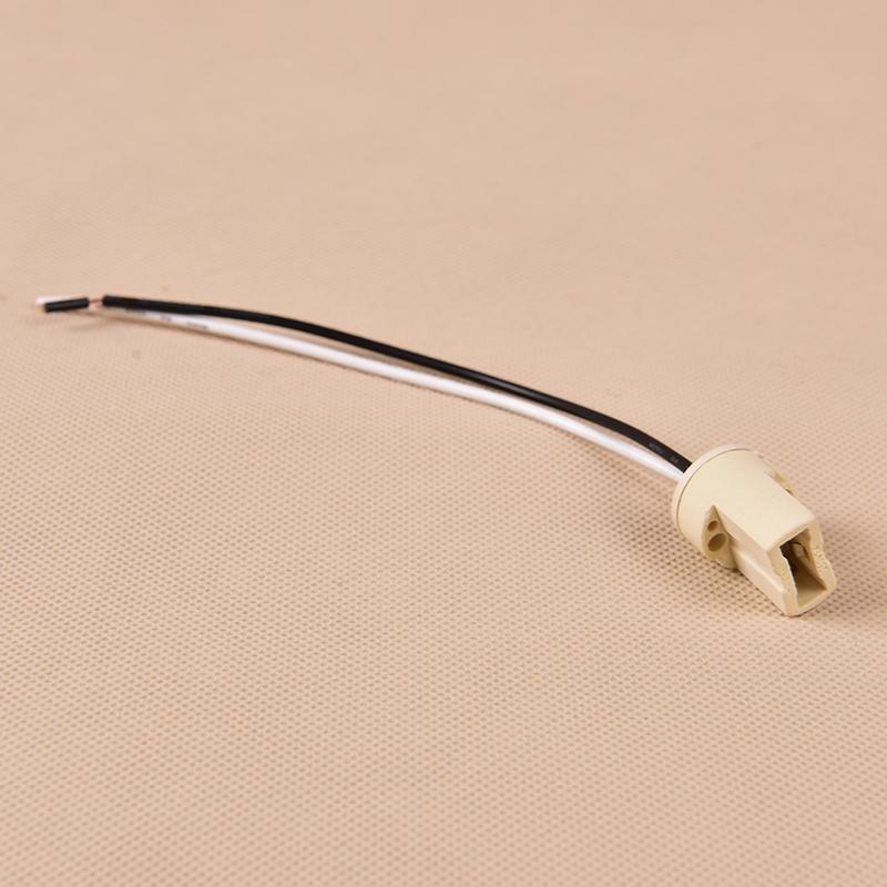 1Pc G9 Sokkel Kabel Keramisk Connector Led Halogen Lys Lampe Pære Holder Base