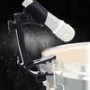 VGEBY 2-Piece Drum Microphone Stand Clamp Adjustable Microphone Holder 18mm-22mm Black