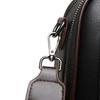 Klassische kleine Leder-Umhängetasche Vintage Boston Bag mit Reißverschluss und Nieten-Details Ideal für den täglichen Gebrauch, Arbeit, Einkaufen und Treffen mit Freunden