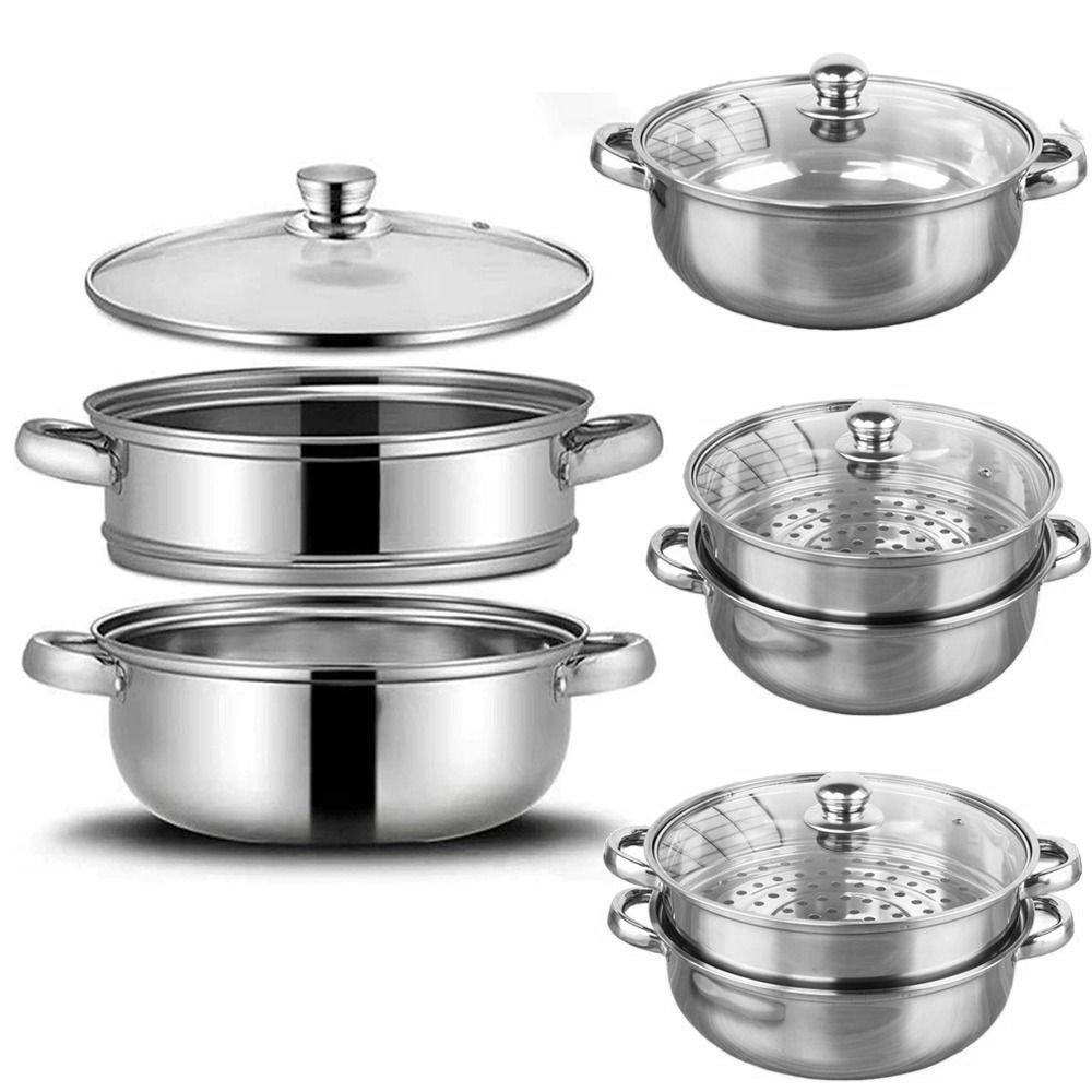 Griglia Portauova Per Pentola A Vapore – Acciaio Inox, Capacità 9 Uova, Diametro 19 Cm, Manico In Silicone, Cestello Cucina