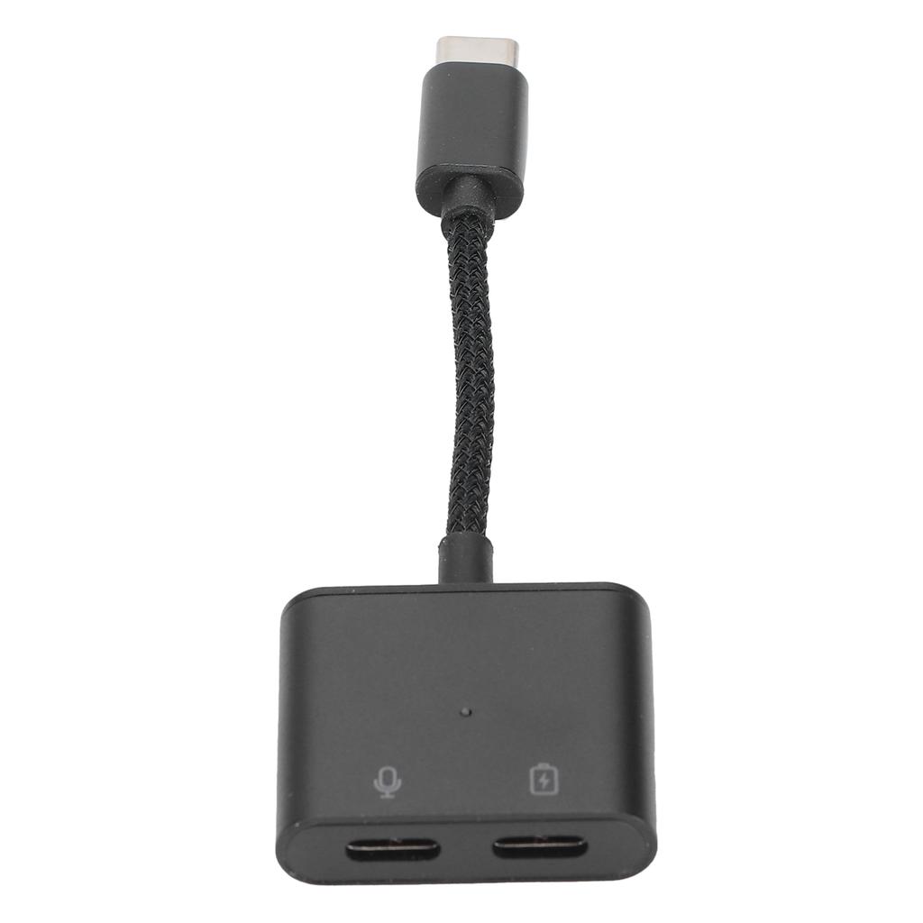2 in 1 Type C to Type C Adapter Type C to with USB C PD 60W Fast Charging Adapter