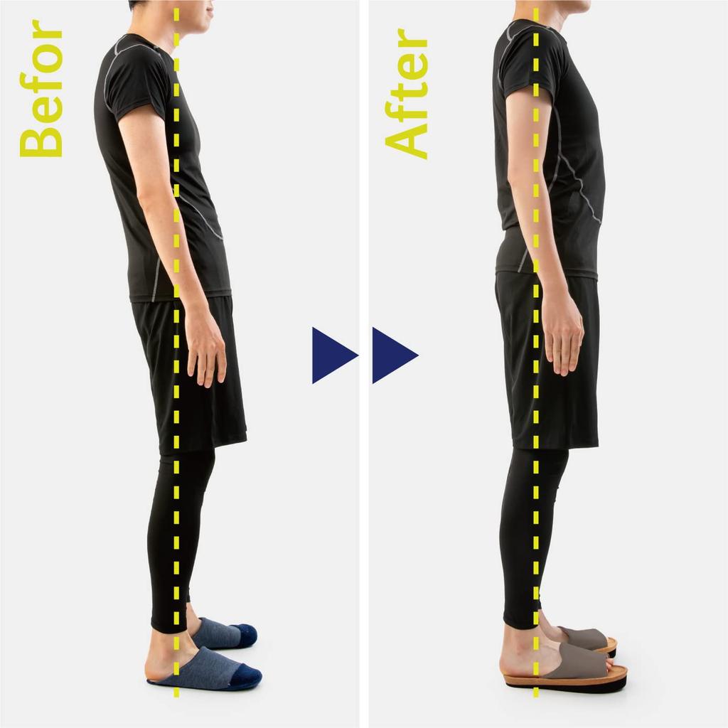 Alphax Men's Core Training Slippers, Y-Type, Black, Sizes 25.0-27.0cm