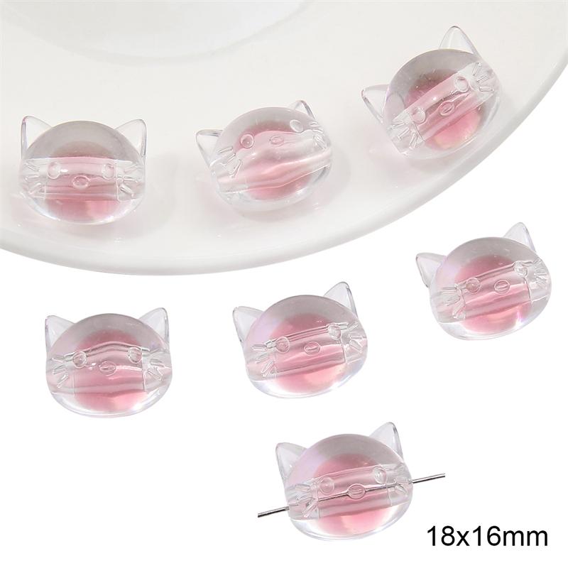 Acrylic Candy Beads Loose Spacer Beads for DIY Jewelry 10pcs