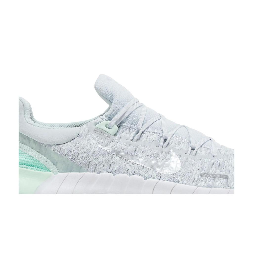 Nike Womens Free RN 5.0 'Pure Platinum Mint Foam' (women's sizes) Pure Platinum / Barely Green / Mint Foam / White Running Shoes CZ1891 007