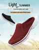 2025 Summer Unisex Plus Size Casual Mesh Half-Slipper Sandals