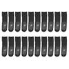 10 Pairs Invisible Anti-Slip Crystal Silk Thin Socks Sheer Ankle Socks Non-marking Dotted Rubber Massage Bottom Short Stockings