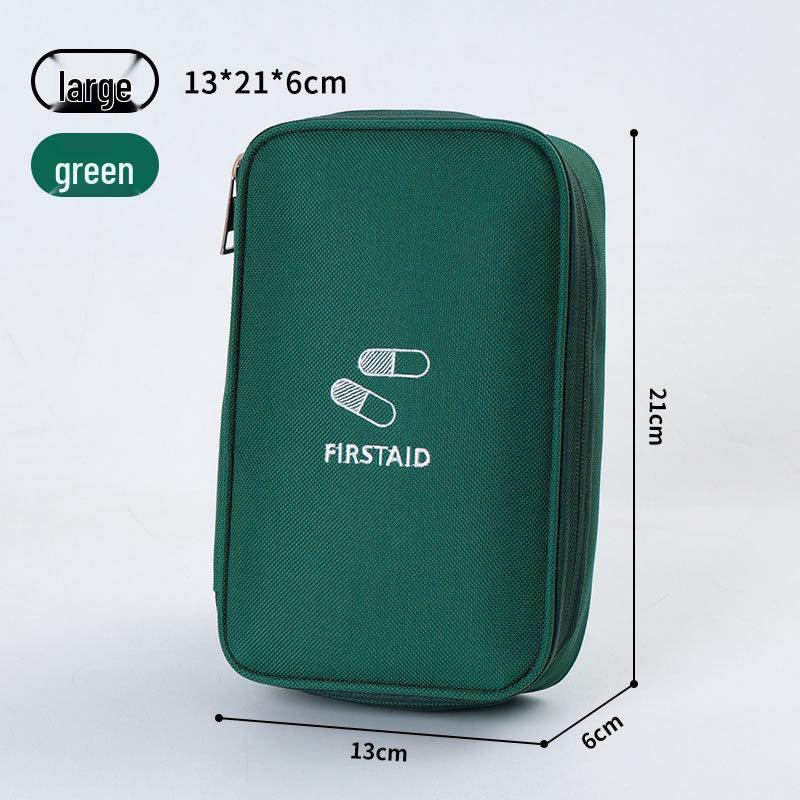 Portable Medicine Storage Bag for Travel, Business, Home, Outdoor, Student, Health, Epidemic Prevention, and Survival Use