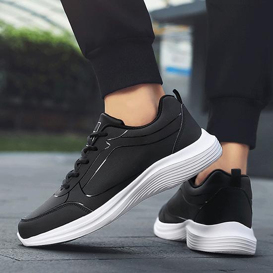 Men's Shoes, Casual Running Shoes, Spring and Autumn Low Top Leather Shoes, Plus Size Sports Shoes, Hiking and Walking Shoes, Travel and Jogging Shoes