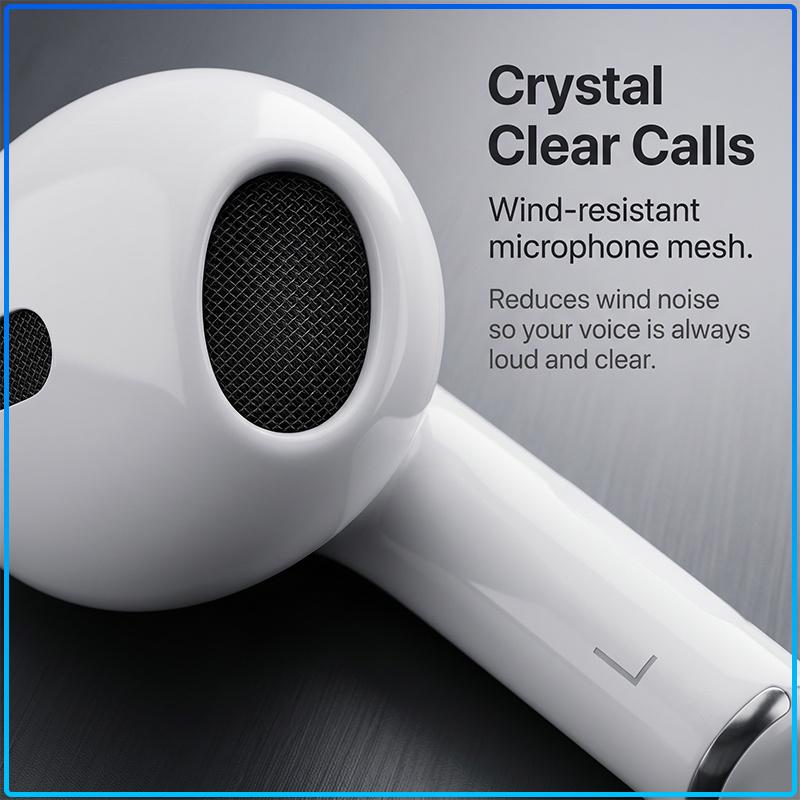 Apple AirPods 3 True Wireless sluchátka s čipem H1, automatické párování, dotykové ovládání, prostorový zvuk, bezdrátová sluchátka pro chytré telefony iOS a Android