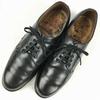 Rare USA Vintage WORK AMERICA Postman Shoes U-Tip Business Shoes Black Size 10AA Men's(USED)