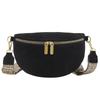 Casual Bag, Women's Fashionable Waist Bag, Simple and Stylish, Single-shoulder Crossbody Large Capacity Chest Bag