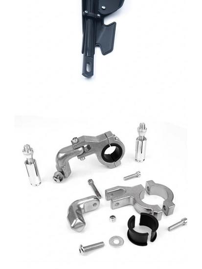 Aluminum Alloy Anti-Fall & Collision Modifications for Keeway 525X & CFMoto 800MT Motorcycles.