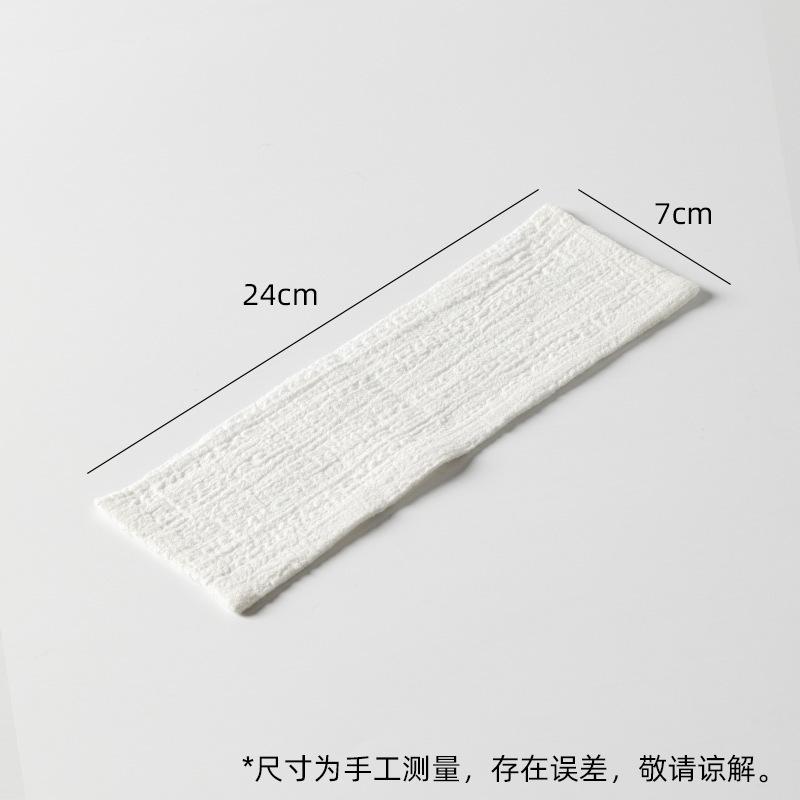 Chinese Linen Fabric Household Tea Towel Vintage Dish Towels For Kitchen Tea Napkins Household Tea Cloth Tableware Ornaments