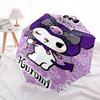 1pc Kuromi NAame custom umbrella Automatic Open/Close, 8-Rib Durable Frame Customizable Name/Text, Portable & Stylish for , 1042L