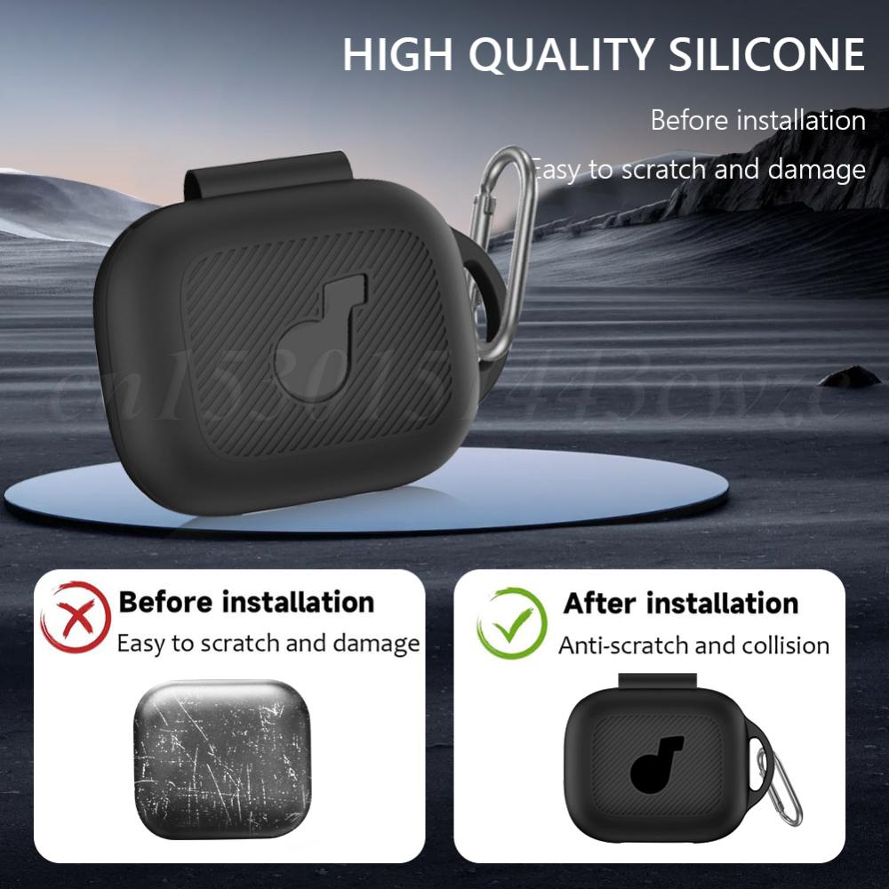 Schutzhülle aus Silikon für Anker Soundcore C30i Hülle mit Karabiner Abdeckung für Ladeetui Schutzhülle